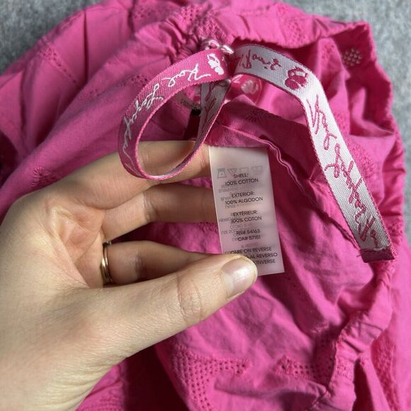 Karl Lagerfeld Top Women’s Large Paris Eiffel Tower Print Blouse Puff Sleeve - Picture 7 of 8